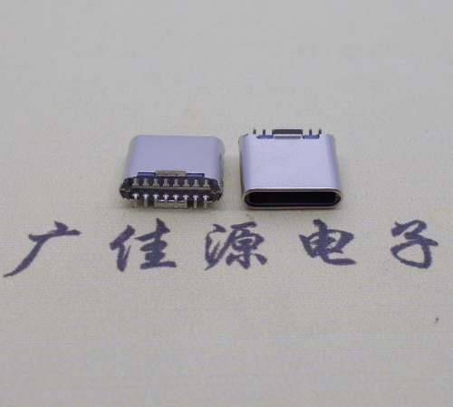 顺德立贴拉伸卷边type-c16p公头长7.2mm