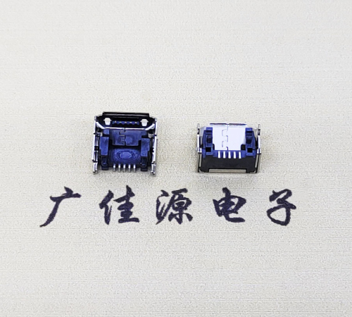 顺德MICRO USB5pin加高母座 垫高1.55/2.5/3.04/4.45尺寸接口